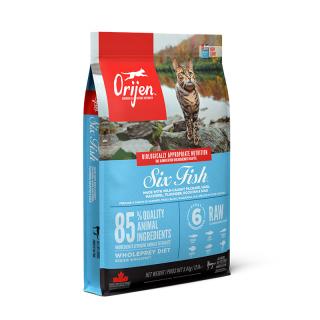 ORIJEN 6 Pesti, Hrana Uscata Pisica Adult, 5,4 kg