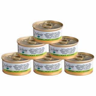 Pachet conserve Schesir Cat in Supa Ton si Peste Oceanic 6x70g