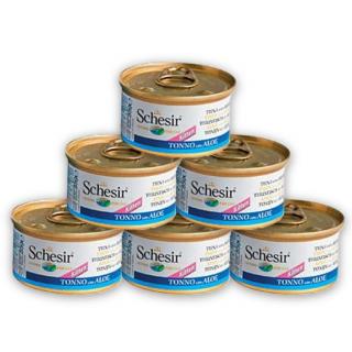 Pachet Conserve SCHESIR Cat Junior Ton si Aloe 6x85g