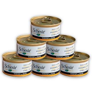 Pachet Conserve SCHESIR Cat Ton si Aloe 6x85g