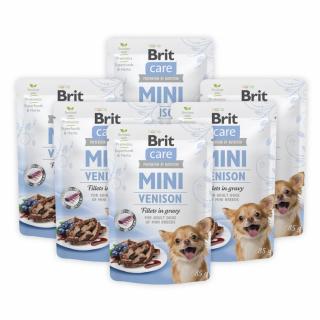 Pachet Economic Hrana Umeda Caini BRIT Care Mini Vanat in Sos 6x85g