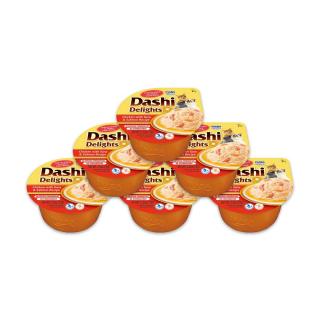 Pachet Economic Hrana Umeda Pisici CHURU Dashi Delights Pui, Ton si Somon 6x70g