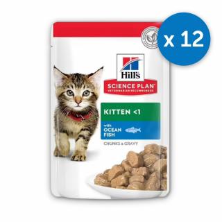 Pachet Plicuri Hill s SP Feline Kitten Ocean Fish 12x85 gr