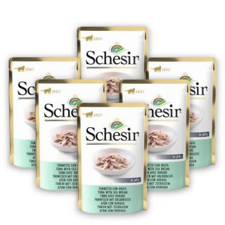 Pachet SCHESIR Cat Plic Ton si Dorada 6x85g