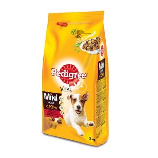 PEDIGREE Hrana Uscata Caine Adult, Talie Mica, Vita, 2kg