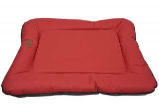 Perna 4DOG Deluxe Camping S 66x48CM Rosu