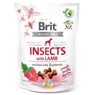 Recompense Caini BRIT Care Insecte, Miel si Zmeura 200g