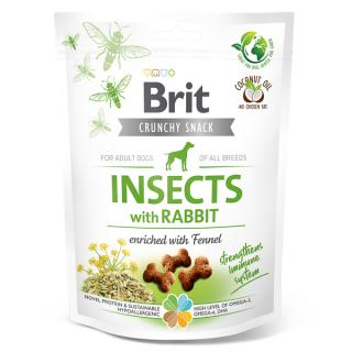 Recompense Caini BRIT CARE Insects Rabbit with Fennel 200g