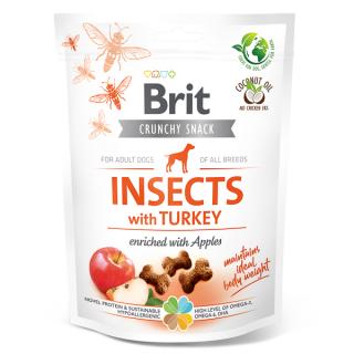 Recompense Caini BRIT CARE Insects Turkey with Apples 200g