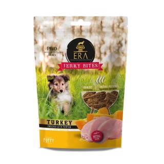 Recompense Caini ERA Jerky Bites Puppy Curcan si Dovleac 90g (Termen redus - 24.01.2025)