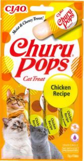 Recompense Pisici CHURU Pops Pui 4x15g