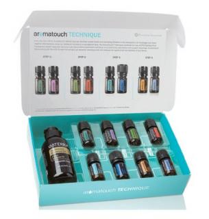 Set uleiuri esentiale Aromatouch Technique (8x5 ml) do TERRA - pentru masaj cu efecte puternice