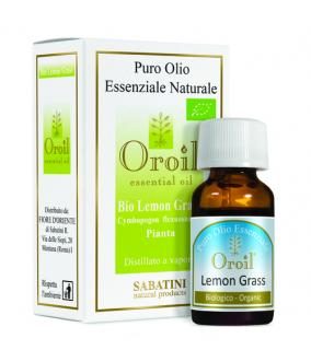 Ulei esential BIO Lemon Grass 10 ml - SABATINI - Fiore D Oriente