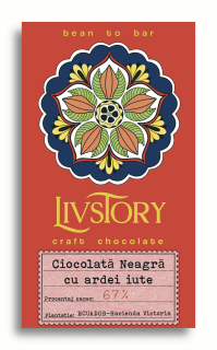 Ciocolata Neagra bean to bar cu ardei iute