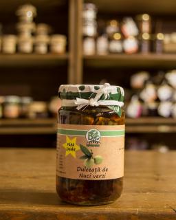 Dulceata de nuci verzi fara zahar 250g - Bio Terra Topoloveni