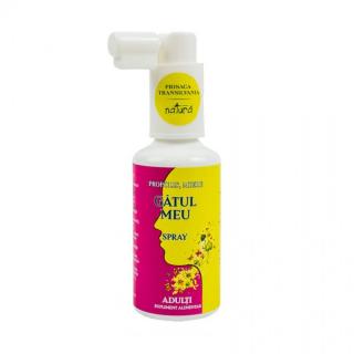 Gatul meu - spray de gat pentru adulti 100% natural