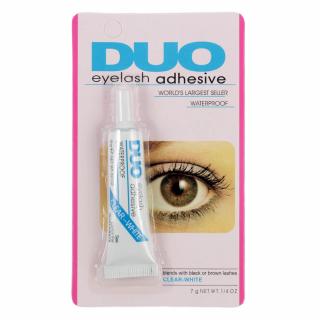 Adeziv profesional pentru Gene False de Tip Banda, Eyelash Clear-White, Waterproof, 7 g