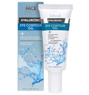 Crema contur pentru ochi cu Acid Hialuronic, Face Facts, 25 ml
