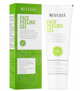 Gel facial exfoliant cu Acizi AHA din Fructe, Revuele, 80 ml