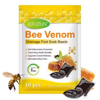 Pernute cu Venin de Albine pentru Drenaj Limfatic, Eliminarea Toxinelor, Efect Antiinflamator, 10 bucati