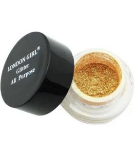 Pigment Machiaj London Girl All Purpose Glitter, 3D Gold, 2g