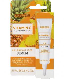 Ser Contur Ochi cu Vitamina C, Efect anticearcan, Creightons Superfruits, 15 ml