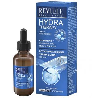 Ser hidratant regenerator cu Acid hialuronic purificat, AHA si BHA, Revuele 3D Matrix Technology, 25 ml