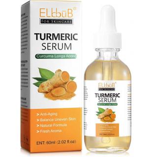 Ser Premium cu Turmeric, 100% Natural pentru Tratarea problemelor Pielii, Efect Anti-Imbatranire, Elbbub 60 ml