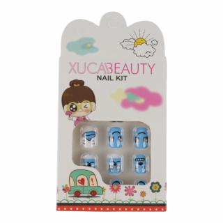 Set 12 Unghii False Pentru Copii, Xuca Beauty, 28 Robotei Veseli