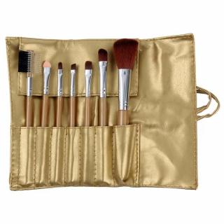 Set 7 Pensule Profesionale Luxury pentru Machiaj, Gold Flakes