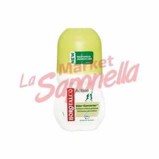 Antiperspirant activ  roll on cu cedru si lamaie Borotalco – 50 ml