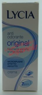 Antiperspirant crema Lycia original 30 ml