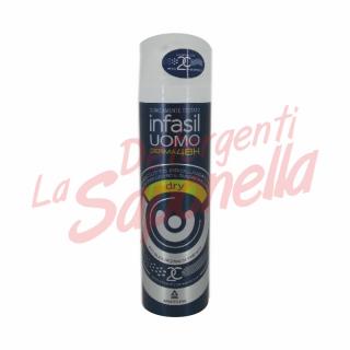 Antiperspirant Infasil spray dry pentru barbati 150 ml