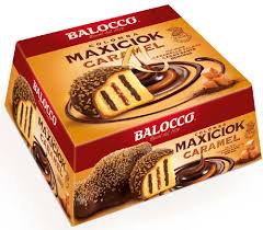 Balocco Colomba Maxiciok  Caramel  cu caramel sarat si cacao 750gr