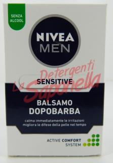 Balsam dupa ras Nivea Men pentru barbati fara alcool Senzitiv 100 ml