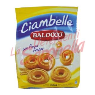 Biscuiti Balocco  Ciambelle  cu smantana proaspata 700 gr