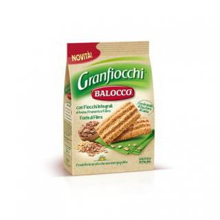 Biscuiti Balocco Granfiocchi cu fulgi integrali de ovaz si grau 700gr