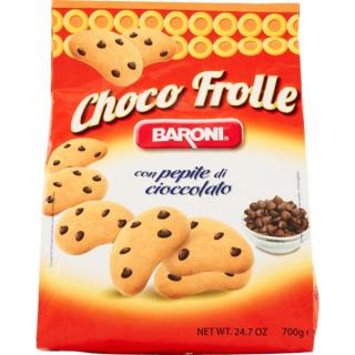 Biscuiti cu bucati de ciocolata Baroni Choco Frolle 700gr