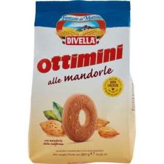 Biscuiti Divella  Ottimini  cu migdale 350 gr