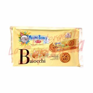 Biscuiti Mulino Bianco  Baiocchi  cu crema de alune si cacao 336 gr-6 pachete