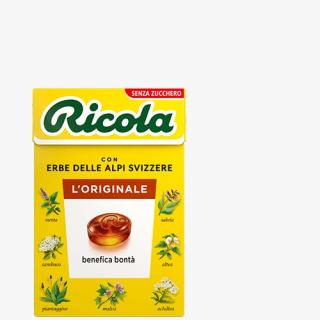 Bomboane Ricola cu ierburi elvetiene fara zahar 50 gr
