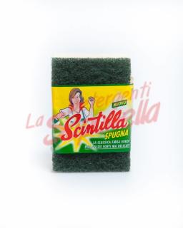 Burete Scintilla fibra verde - 1 bucata