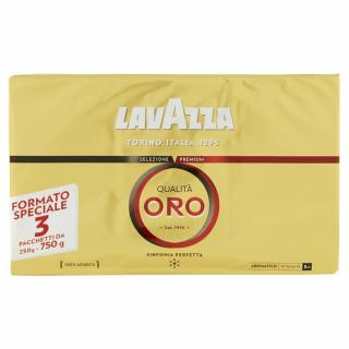 Cafea boabe Lavazza Qualita Oro 3*250gr