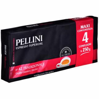 Cafea Pellini Espresso superiore n42 4* 250g