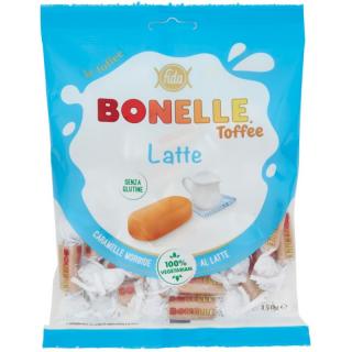 Caramele Fida Bonelle  Toffee  cu lapte fara gluten 150gr