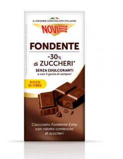 Ciocolata fondanta Novi -30%zahar fara gluten 100gr