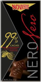 Ciocolata Novi Assoluto extra fondanta 99%cacao fara gluten 75 g