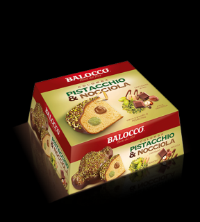 Colomba Balocco cu crema de fistic si alune  750 g