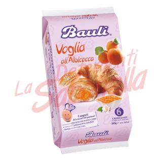 Cornuri Bauli cu caise 300 gr-6 bucati