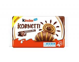 Cornuri Kinder cu umplutura de ciocolata 252 gr-6 bucati